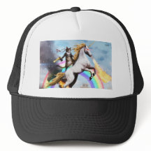 Gorra mágico del gato y del camionero del