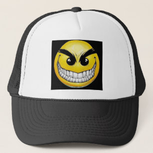 Gorra malvado del camionero de la cara