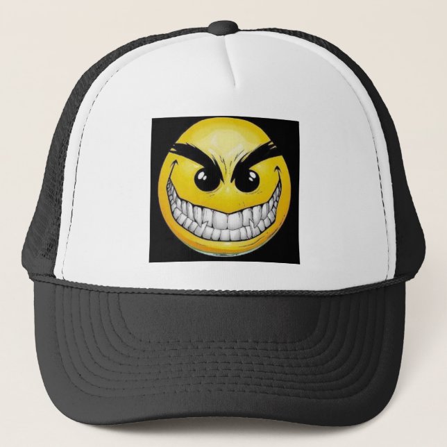 Gorra malvado del camionero de la cara (Anverso)