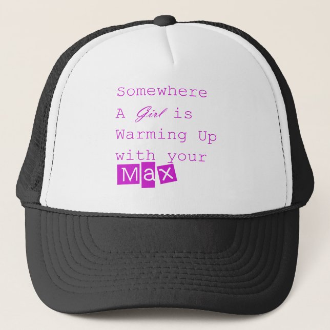 Gorra máximo del camionero del chica (Anverso)