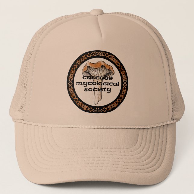 Gorra micológico del logotipo de la sociedad de la (Anverso)