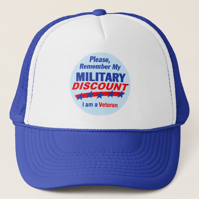 Gorra MILITAR del DESCUENTO (Anverso)