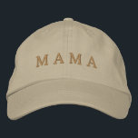 Gorra minimalista de Mama Neutral Bordada<br><div class="desc">¡Siempre agregamos nuevos diseños a diario!</div>