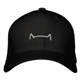 Gorra minimalista de oído gato