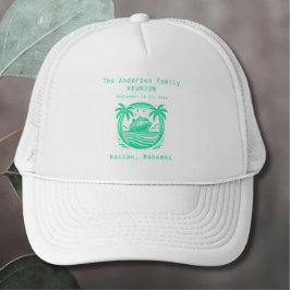 Gorra Monograma de Reunión Familiar | Grupo de cru