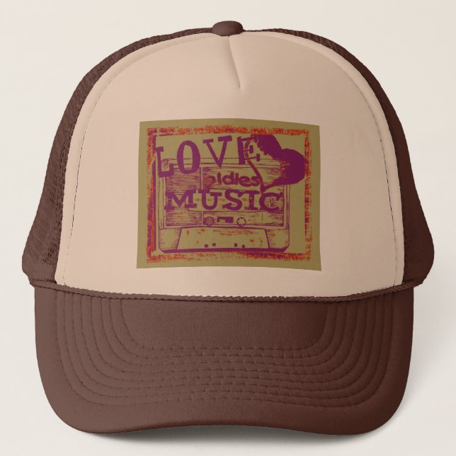 Gorra musical de Viñage Love (Anverso)