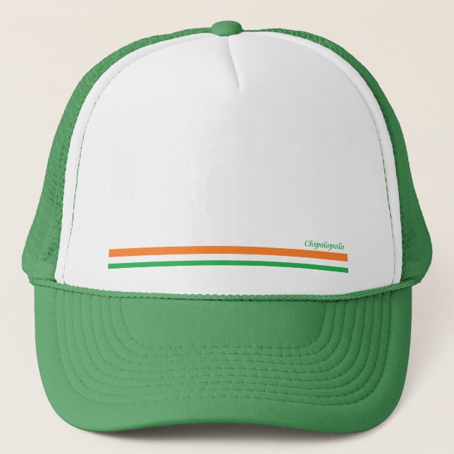 Gorra nacional del equipo de fútbol de Zambia (Anverso)