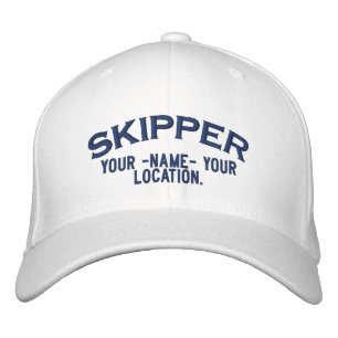 Gorra náutico personalizado del estilo del capitán