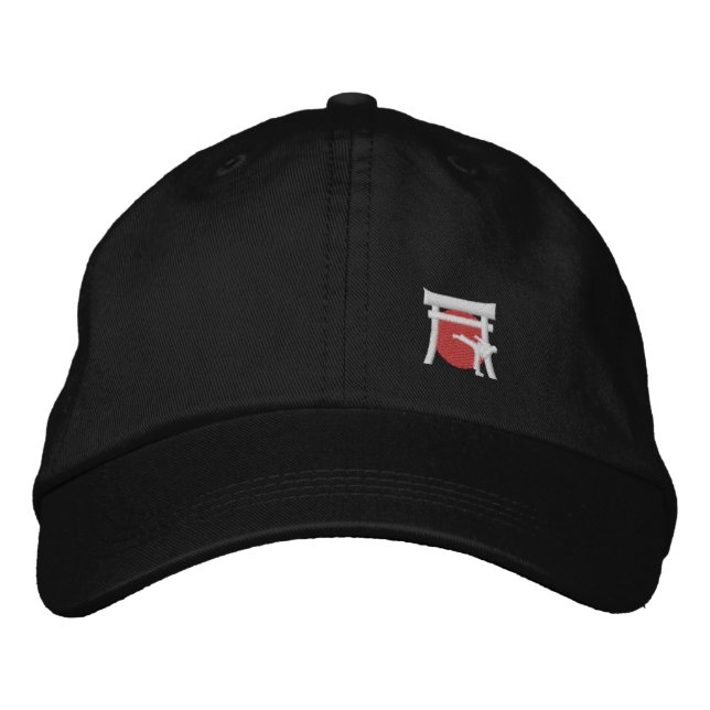 Gorra negro de Ichiban con torriGateBest_Kicker (Anverso)