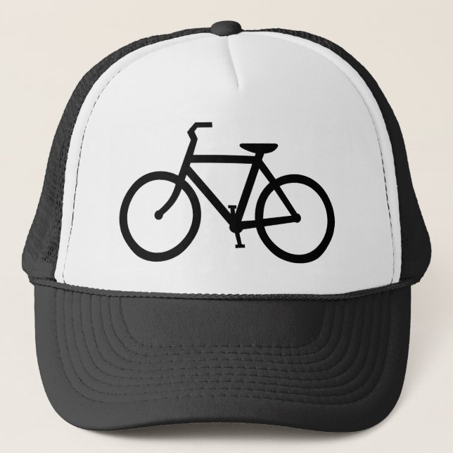 Gorra negro de la bicicleta (Anverso)