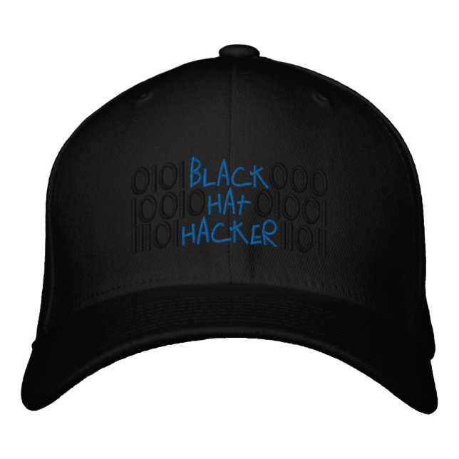 Gorra NEGRO HACKER (Anverso)