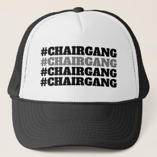 gorra negro y gris del #CHAIRGANG