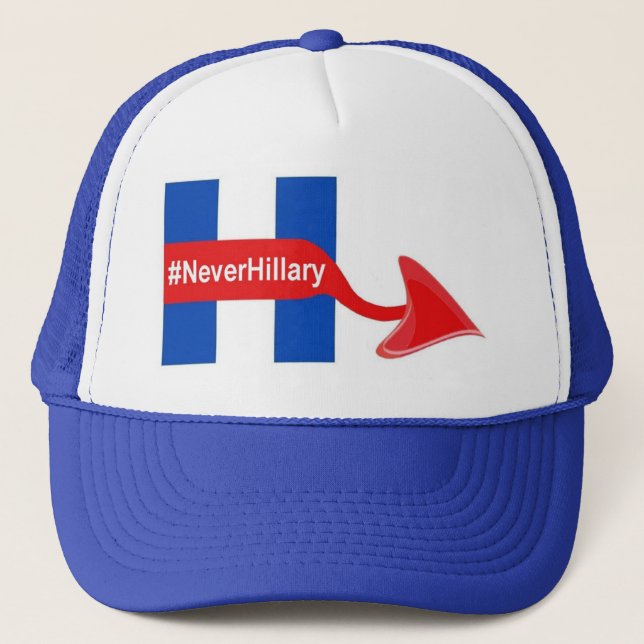 Gorra Never Hillary (Anverso)
