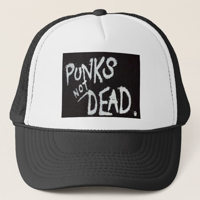 Gorra no muerto del camionero del punk (Anverso)