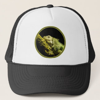 Gorra noble del camionero de la iguana