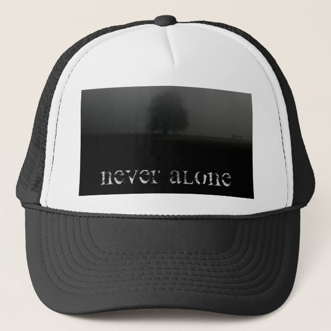 Gorra nunca solo del promo (Anverso)