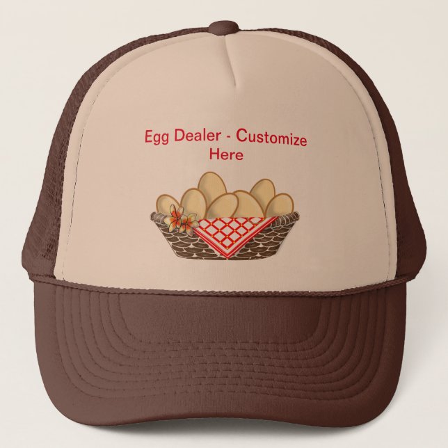 gorra o tapón "Egg Dealer" - personalizarlo (Anverso)