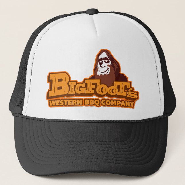 Gorra occidental del camionero del Bbq Co. de (Anverso)