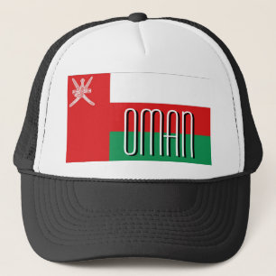 Gorra omaní del recuerdo de la bandera de Omán