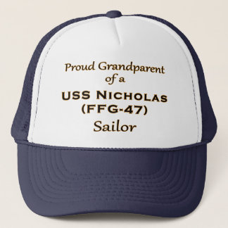 Gorra orgulloso del camionero del abuelo