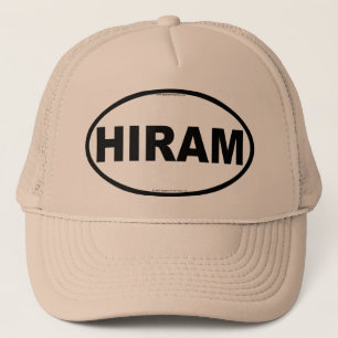 Gorra oval del camionero de HIRAM