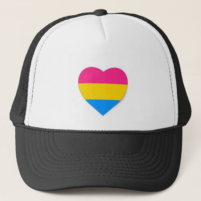 Gorra Pansexual del orgullo (Anverso)