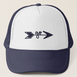 Gorra para camionero con flecha de Go