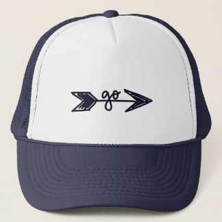 Gorra para camionero con flecha de Go