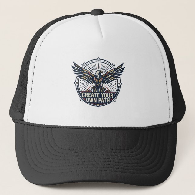 Gorra para camionero de espuma personalizada con á (Anverso)