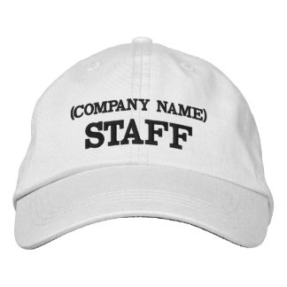 Gorra para personal | Gorra de personal bordada pe