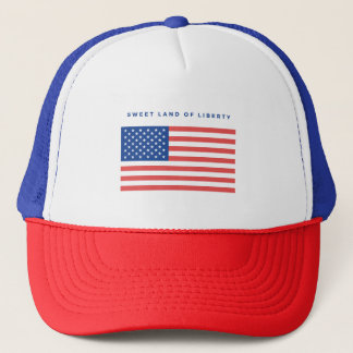 Gorra patriótica de la bandera de los Estados Unid