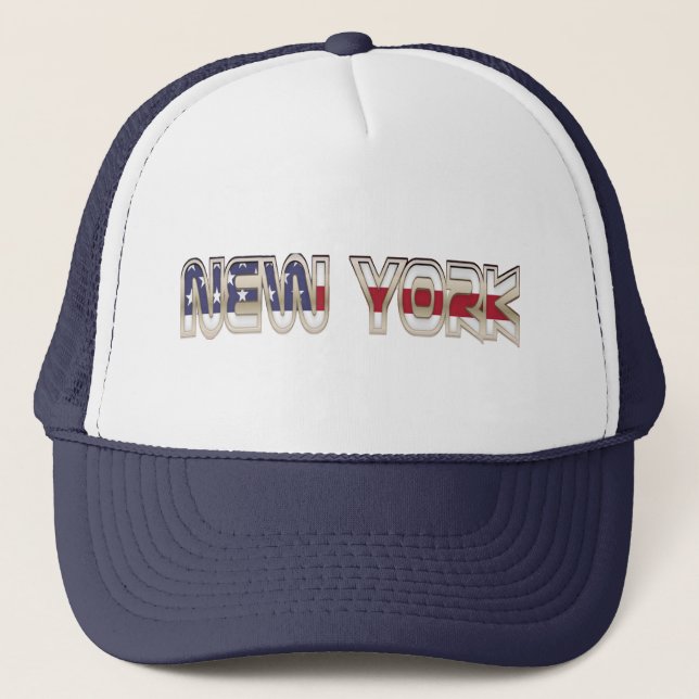 Gorra Patriótico de Nueva York (Anverso)