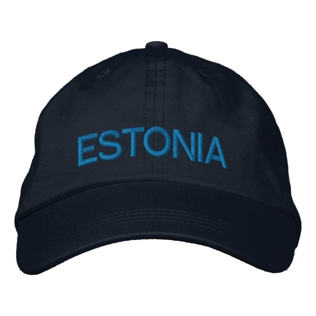 Gorra personalizado de Estonia Eesti Kohandatud mü (Anverso)