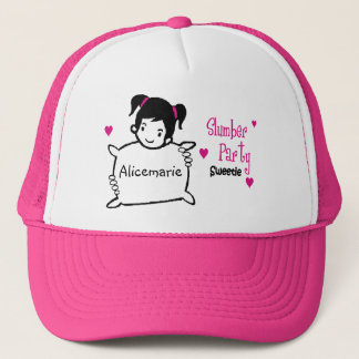 Gorra personalizado de la fiesta de pijamas