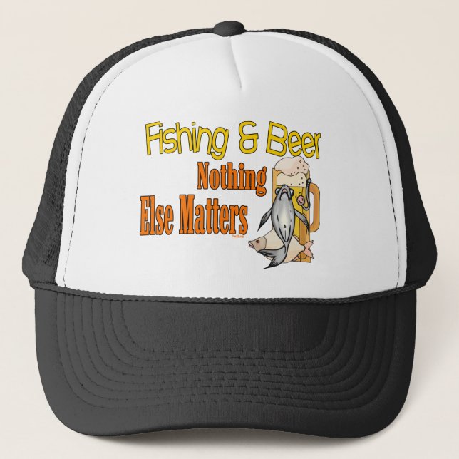 Gorra pescador gracioso gorro de pesca (Anverso)