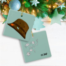 gorra pesquero de Guay y peces en el ornamento tra