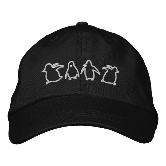 Gorra pingüino bordado (Anverso)