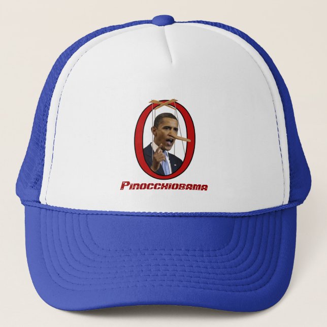 Gorra Pinocchiobama (Anverso)