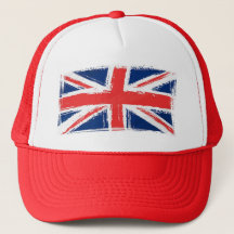 Gorra pintado de los camioneros de Union Jack