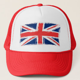 Gorra pintado de los camioneros de Union Jack