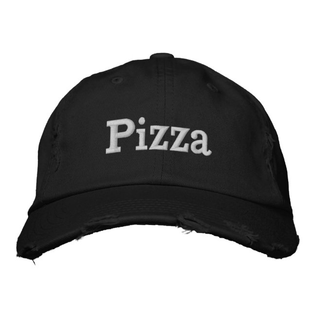 Gorra Pizza Embrodado (Anverso)
