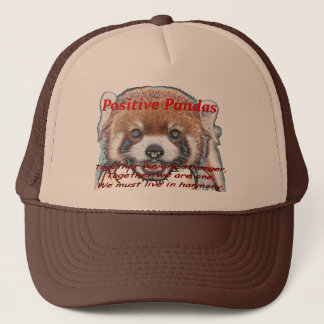 Gorra positivo del camionero de las pandas de DJ