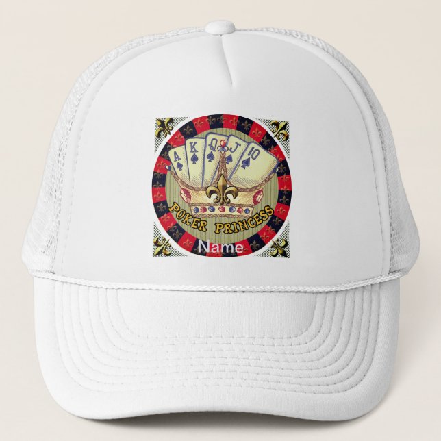 Gorra Princesa de Poker (Anverso)
