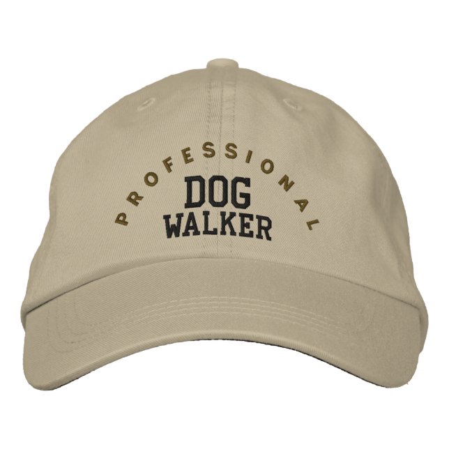 Gorra profesional de The Dog Walker (Anverso)