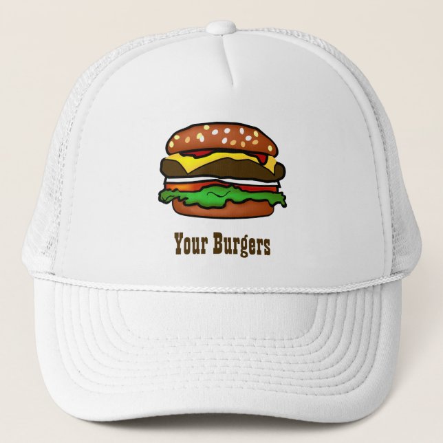 Gorra Promocional de Hamburger (Anverso)