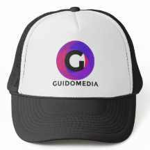 Gorra púrpura del camionero de los medios de Guido