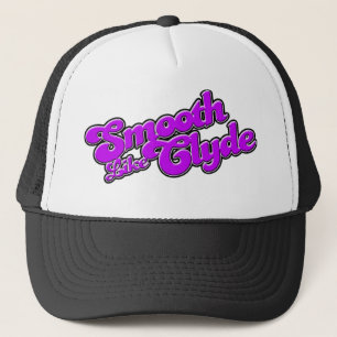 Gorra púrpura del camionero del logotipo de SLC