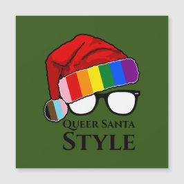 Gorra Queer Santa Style y Gafas de sol Magnet