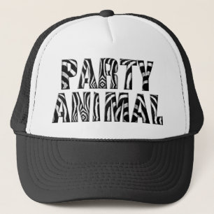 Gorra rayado del camionero del juerguista de la