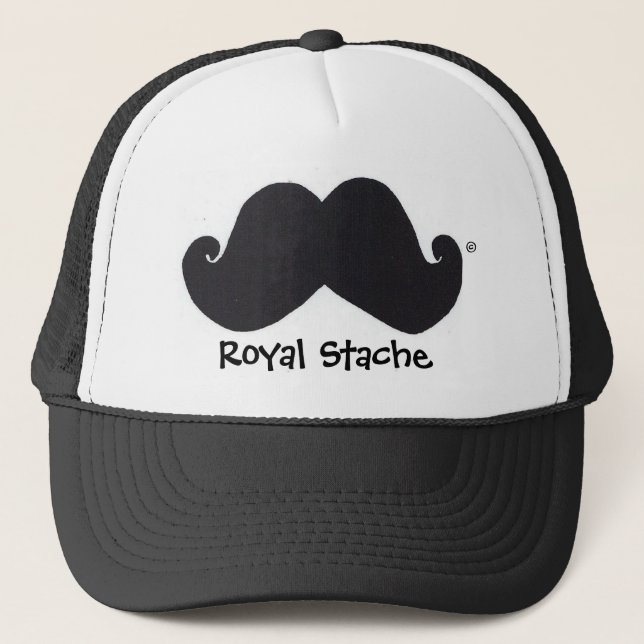 Gorra real del camionero de Stache (Anverso)